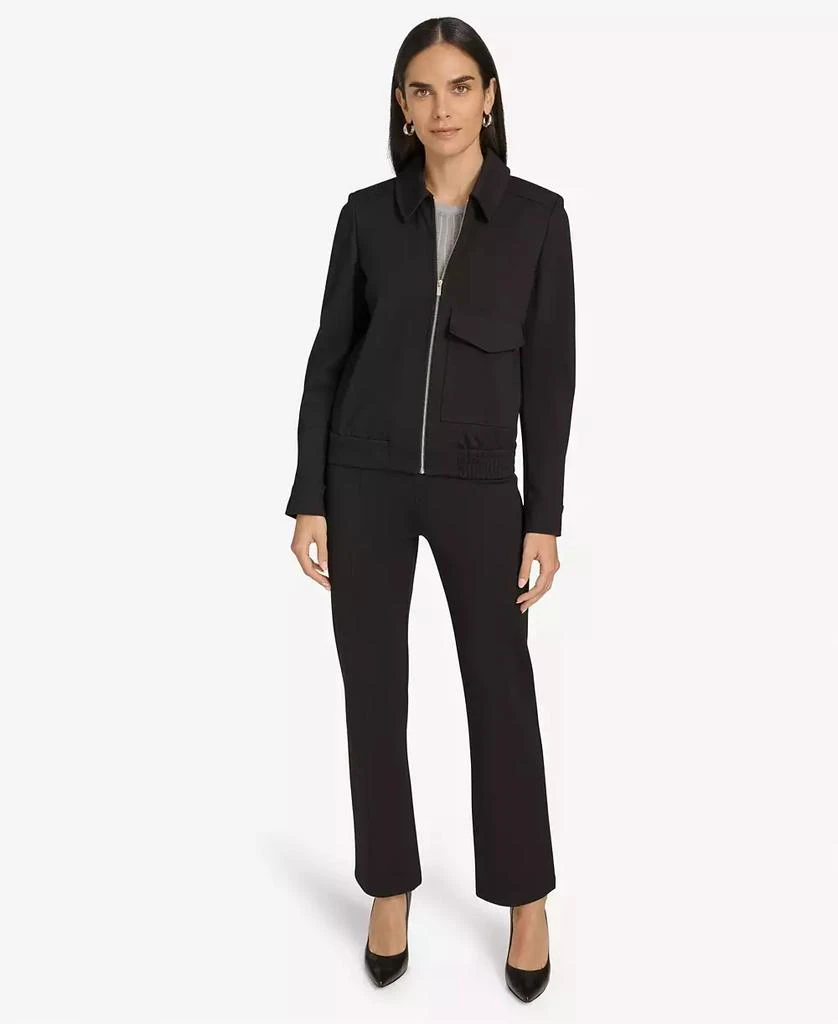Calvin Klein Women's Zip-Front Bomber Jacket 5