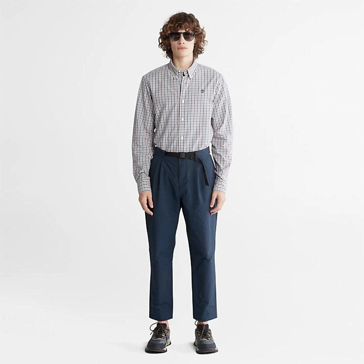 Timberland Seersucker Gingham Shirt for Men in Purple 3
