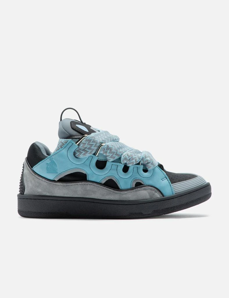 Lanvin Leather Curb Sneakers 1