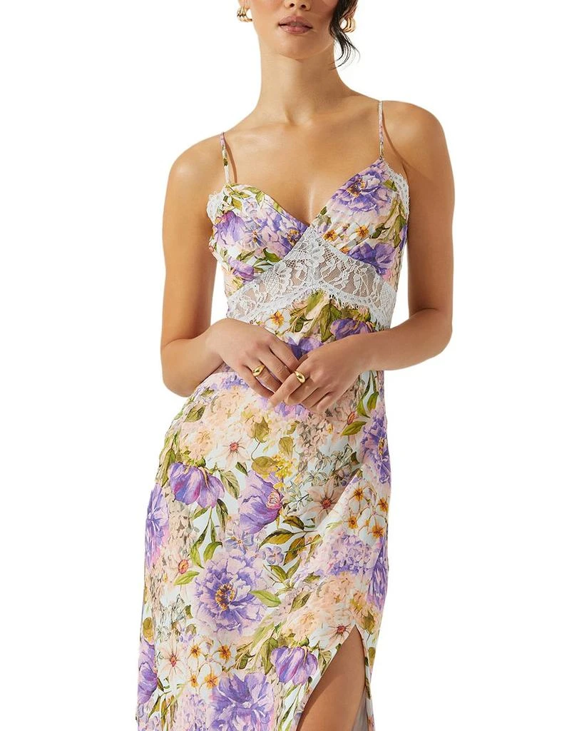 ASTR Ivanna Lace Trim Dress 5