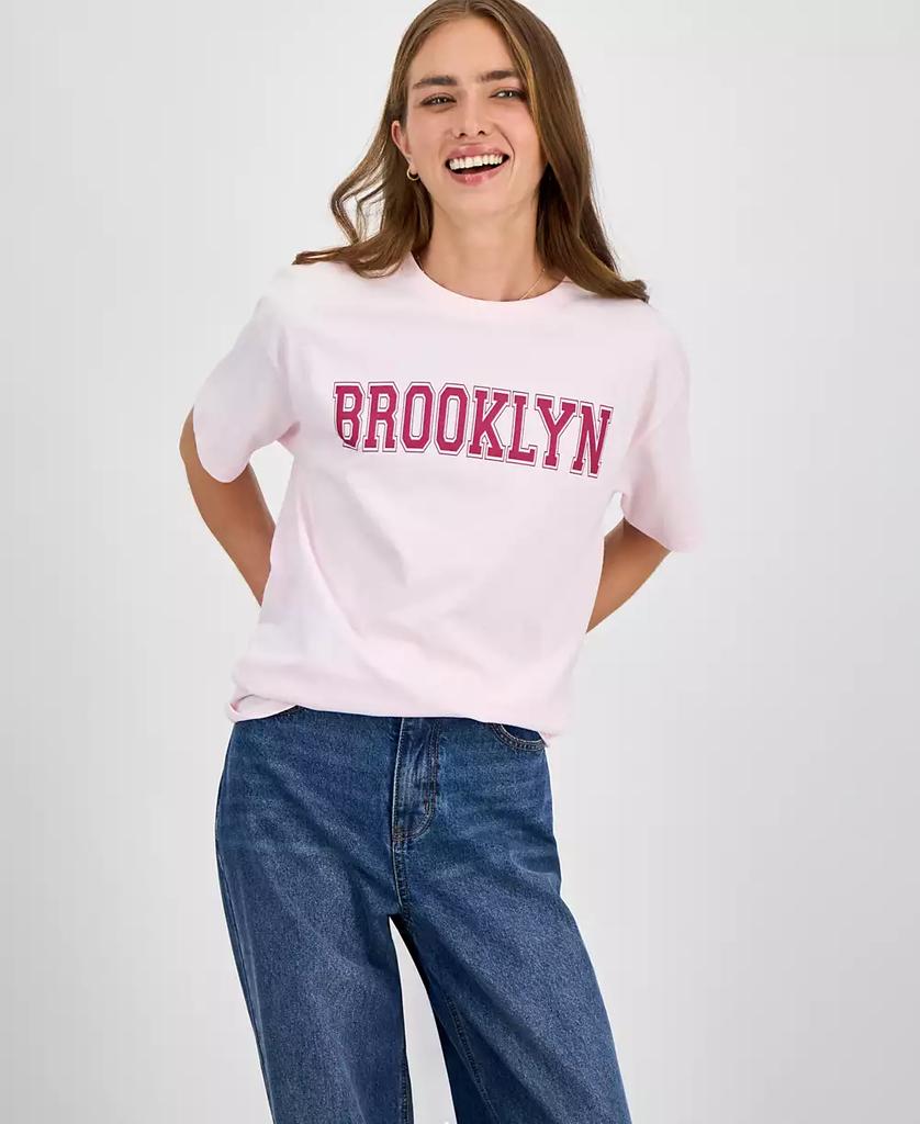 Rebellious One Juniors' Brooklyn Graphic T-Shirt