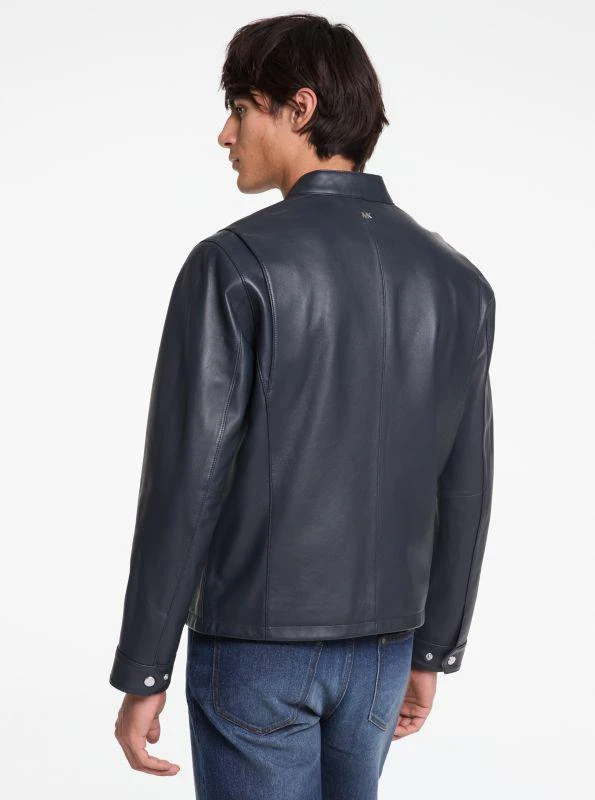 Michael Kors Leather Moto Jacket 2