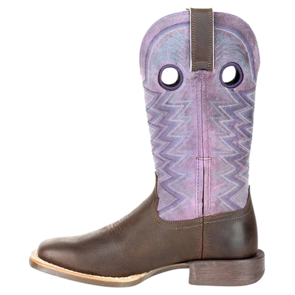 Durango Lady Rebel Pro Amethyst Western Square Toe Cowboy Boots 3