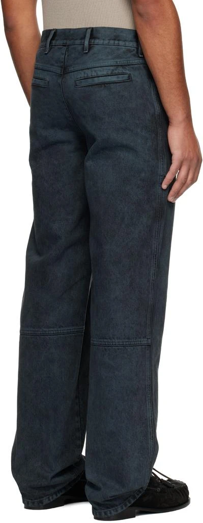 Dries Van Noten Navy Faded Jeans 3