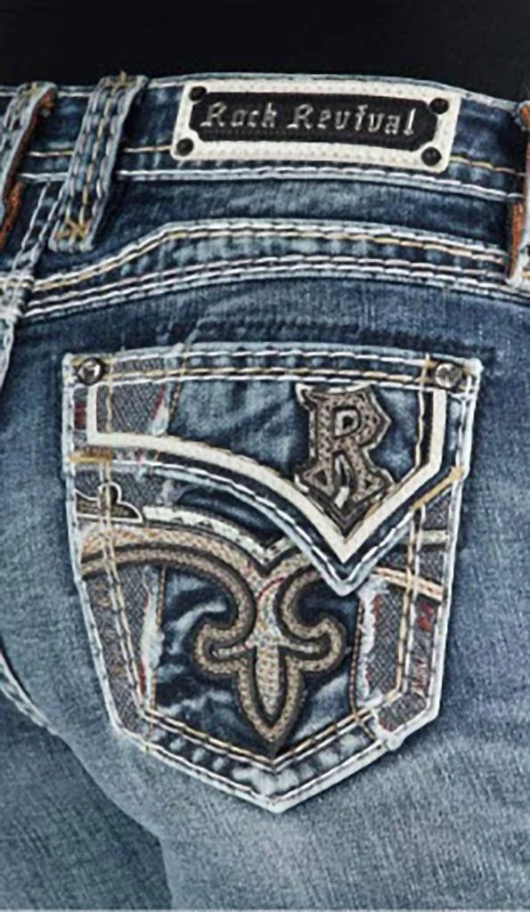 Rock Revival Rock Revival - Jiana Boot Cut Jean - "32 Inseam 3