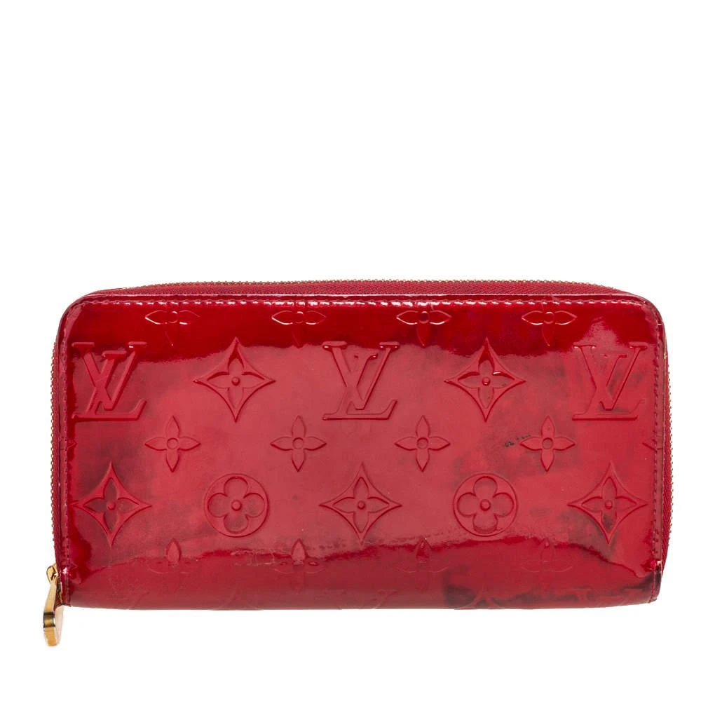 Louis Vuitton Louis Vuitton Pomme D’amour Monogram Vernis Zippy Wallet 1