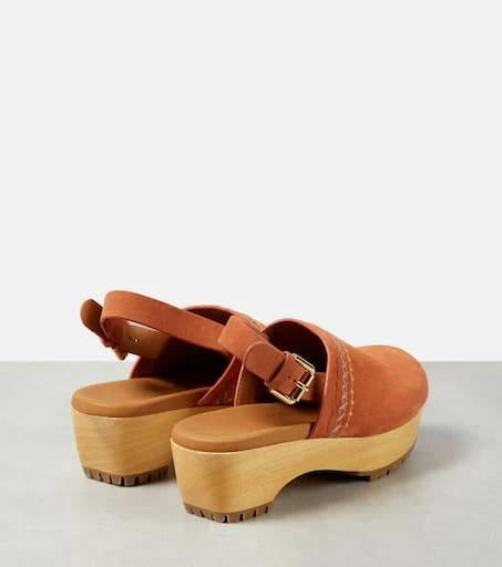 See by Chloé Pheebe suede clogs 3