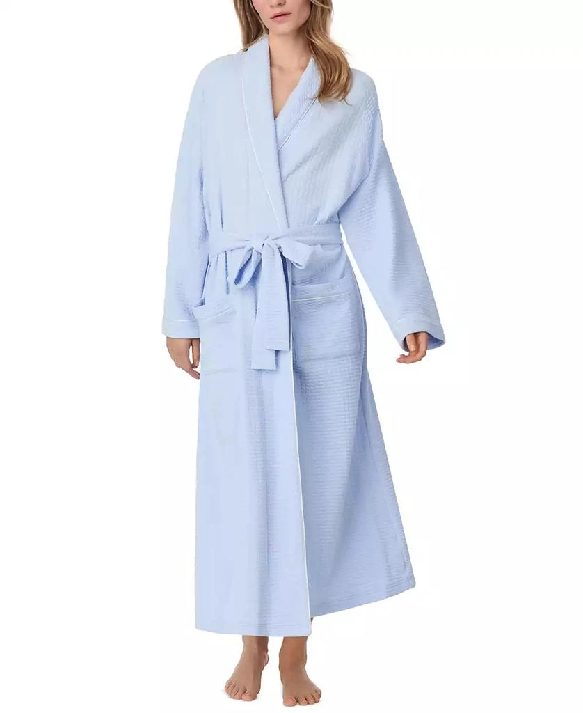 Eileen West Women's Silky Waffle-Knit Ballet Robe 4