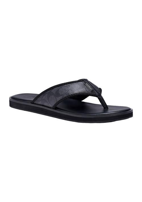 COACH Signature Flip Flop Sandals