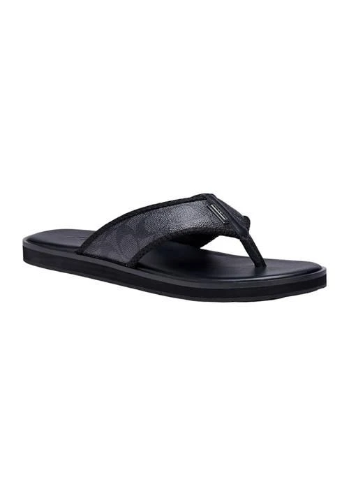 COACH Signature Flip Flop Sandals 1