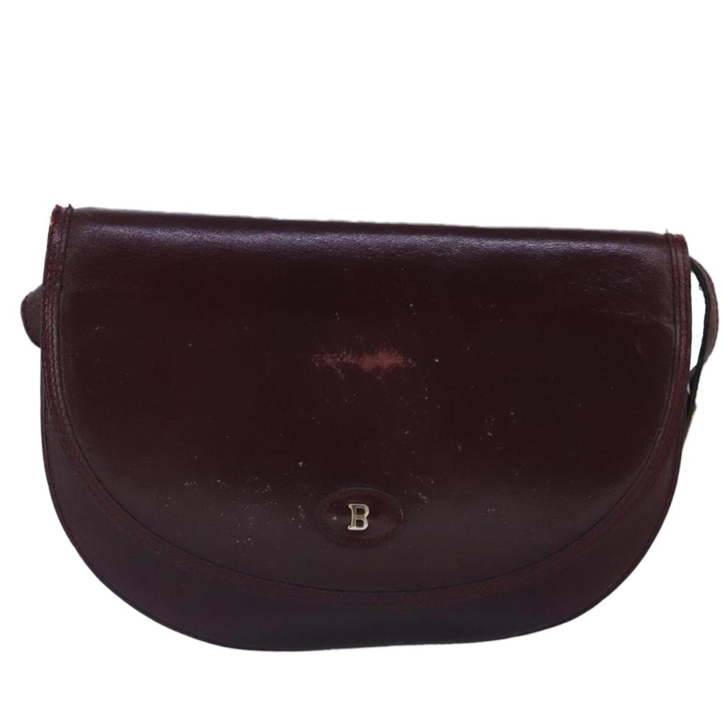 Bally Leather Shoulder Bag (Pre-Owned)