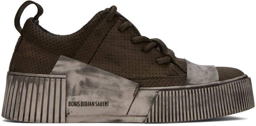 Boris Bidjan Saberi Khaki Bamba 2.1 Sneaker