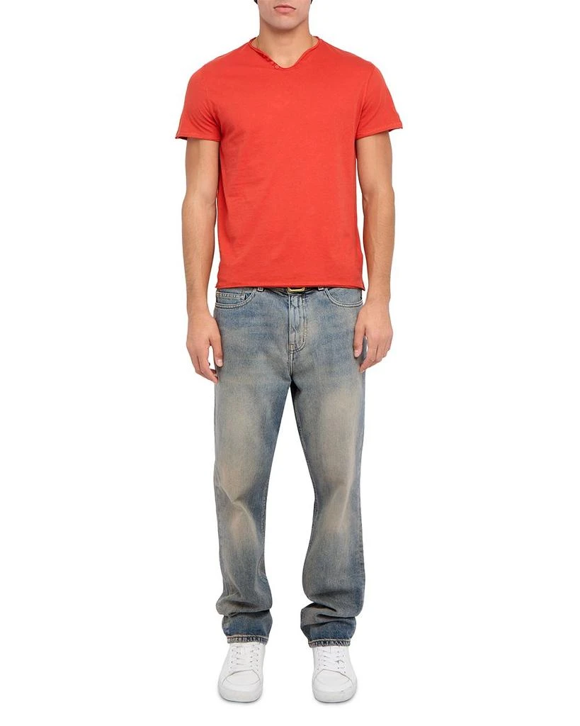 ZADIG 
VOLTAIRE Monastir Split Collar Tee 2