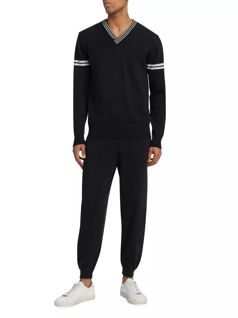 Saks Fifth Avenue Slim-Fit Varsity Stripe Joggers 2