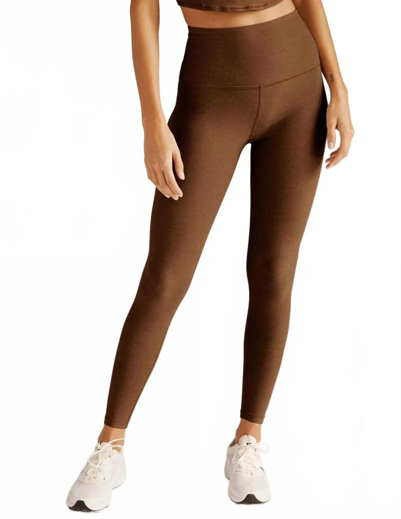 Beyond yoga Women
s Spacedye Caught In The Midi High Waist Leggings In Mocha
