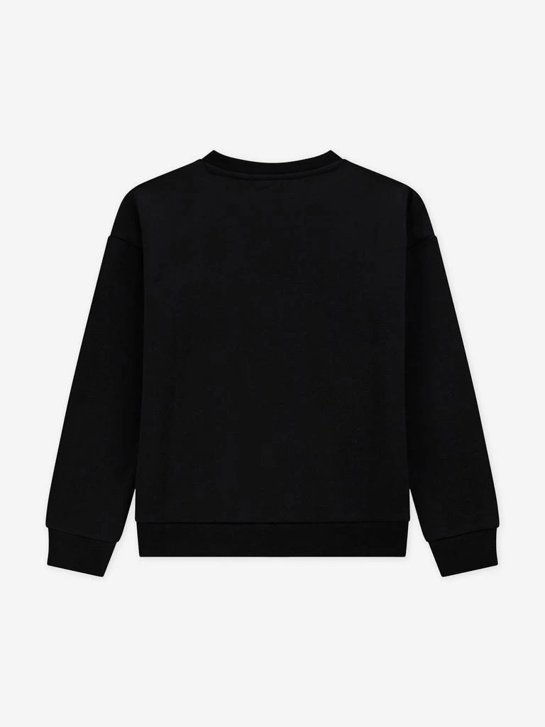 GUESS Guess Girls Logo Sweatshirt in Black 2