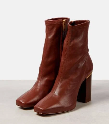 Chloé Ambre leather ankle boots 5