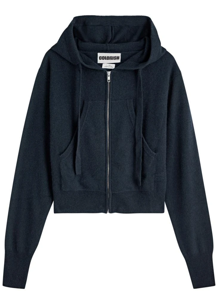 CRUSH CASHMERE Rio hooded cashmere sweatshirt 1