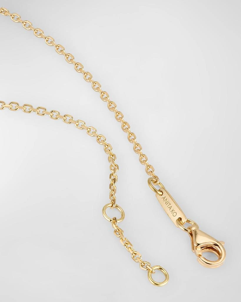 Anita Ko 18K Yellow Gold Heart Diamond Bracelet 4