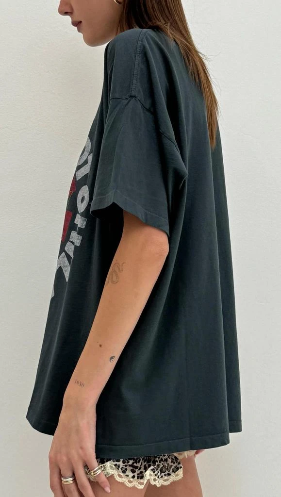 DAYDREAMER Red Hot Chili Peppers Merch Tee Top In Vintage Black 2