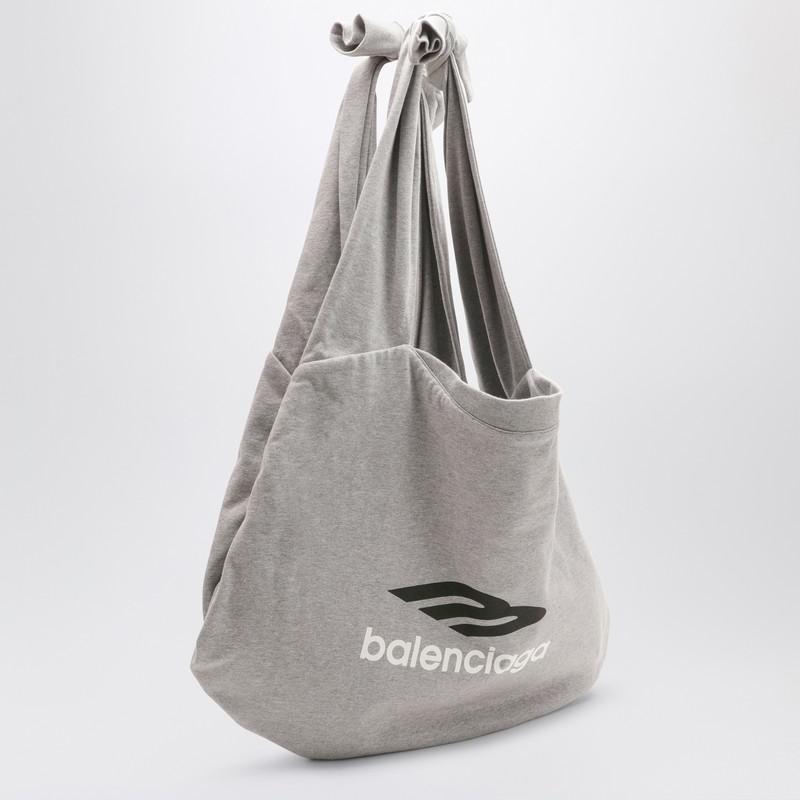 Balenciaga New Jersey heather grey hobo bag - Shoulder Bags