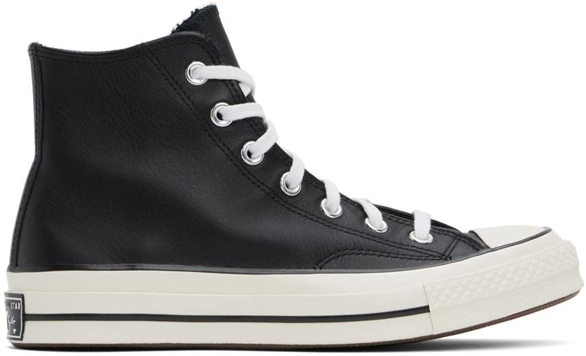 Converse Black Chuck 70 Leather Sneakers 1