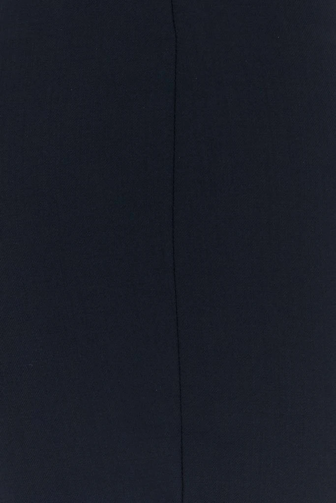 Alessandra Rich Navy blue stretch wool capri pant 3