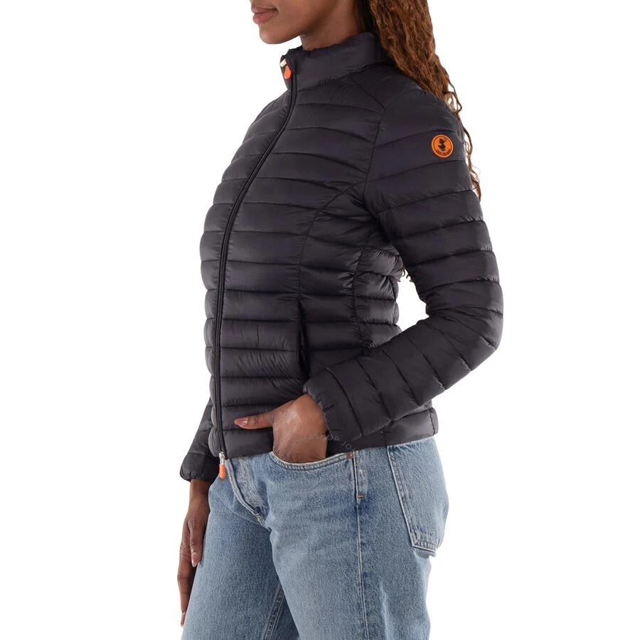 Save The Duck Ladies Black Carly Animal Free Puffer Jacket 3