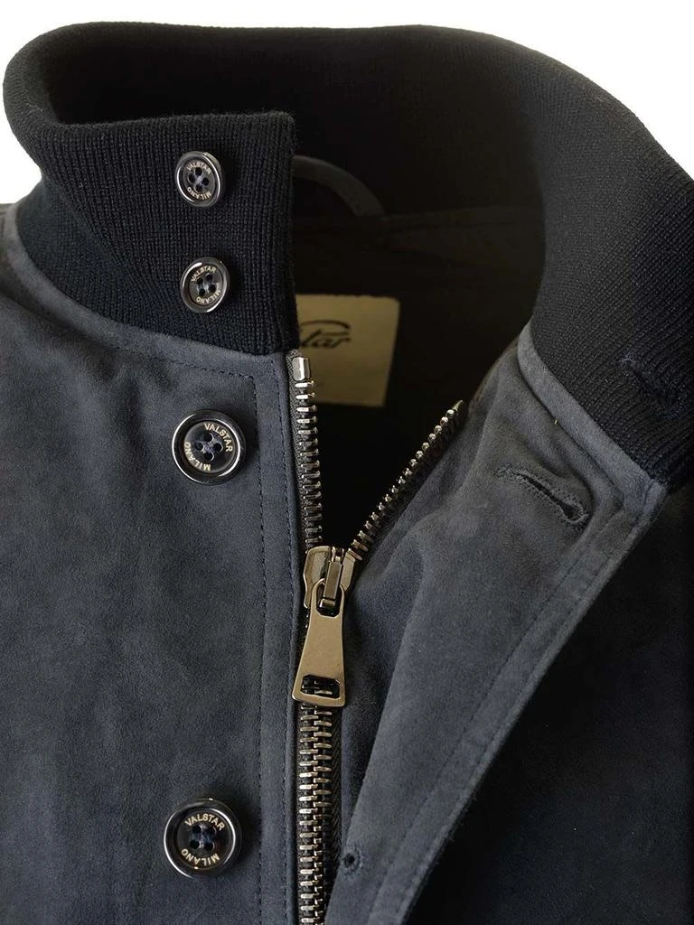 VALSTAR Dark Blue valstarino Suede Jacket 2