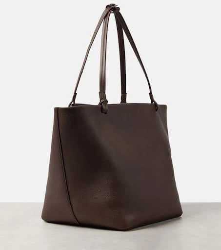 The Row Park Three leather tote bag 4