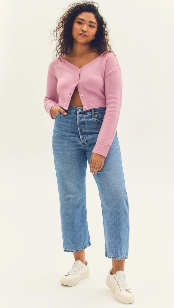 Reformation Millie Off Shoulder Cardigan 5