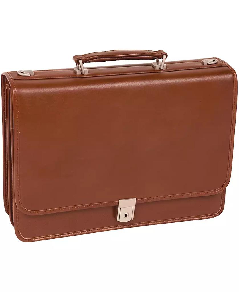 McKlein Lexington Flapover Double Compartment Briefcase