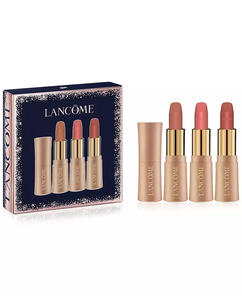 Lancôme 3-Pc. L'Absolu Rouge Intimatte Lipstick Holiday Mini Gift Set 1