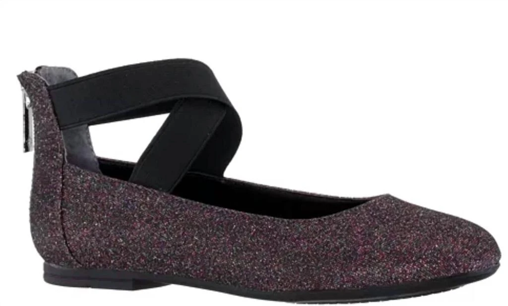 Nina Nina - Kid
s Marissa Cross Strap Ballet Flat Shoes