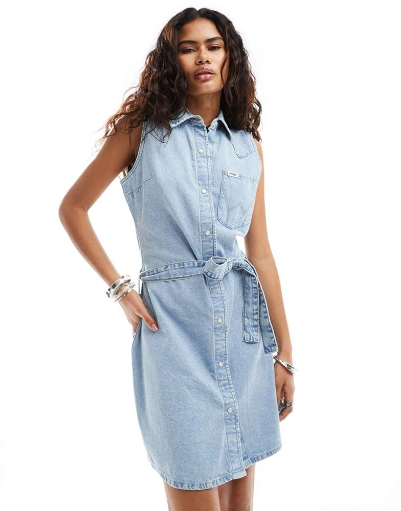 Wrangler sleeveless denim dress in light blue On Sale Now with Up to 76% Off | Discover Exclusive Deals & Savings at BeyondStyle Authentic Wrangler Home|women with Limited-Time Discounts, Free Wrangler sleeveless denim dress in light blue On Sale Now with Up to 76% Off | Discover Exclusive Deals & Savings at BeyondStyle Authentic Wrangler Home|women with Limited-Time Discounts, Free