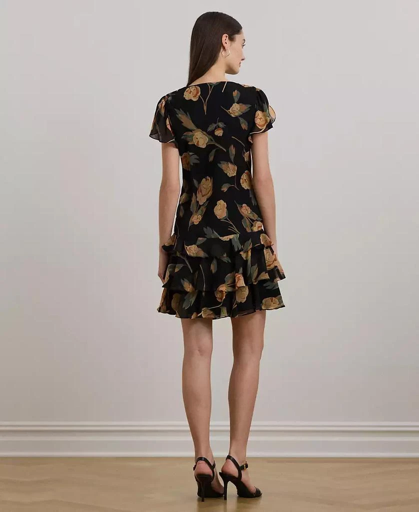 ralph lauren drop waist dress Ralph Lauren Collection Silk Dress | M main image 1