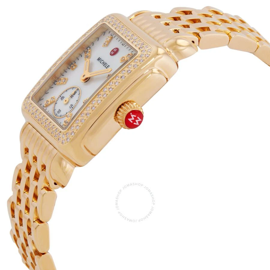 Michele Deco Mid Quartz Diamond Ladies Watch MWW06V000124 2