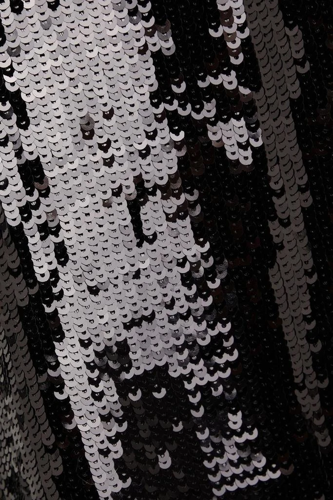 Theory Sequined crepe mini dress 4