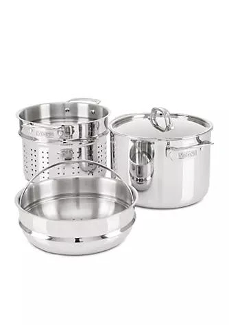 Viking 3 Ply Multi Cooker Pasta Pot With Bonus Steamer 1