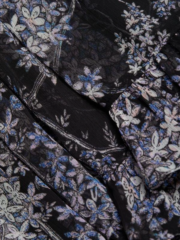 Cinq à Sept Emori Floral Ruffle Mini Dress 4