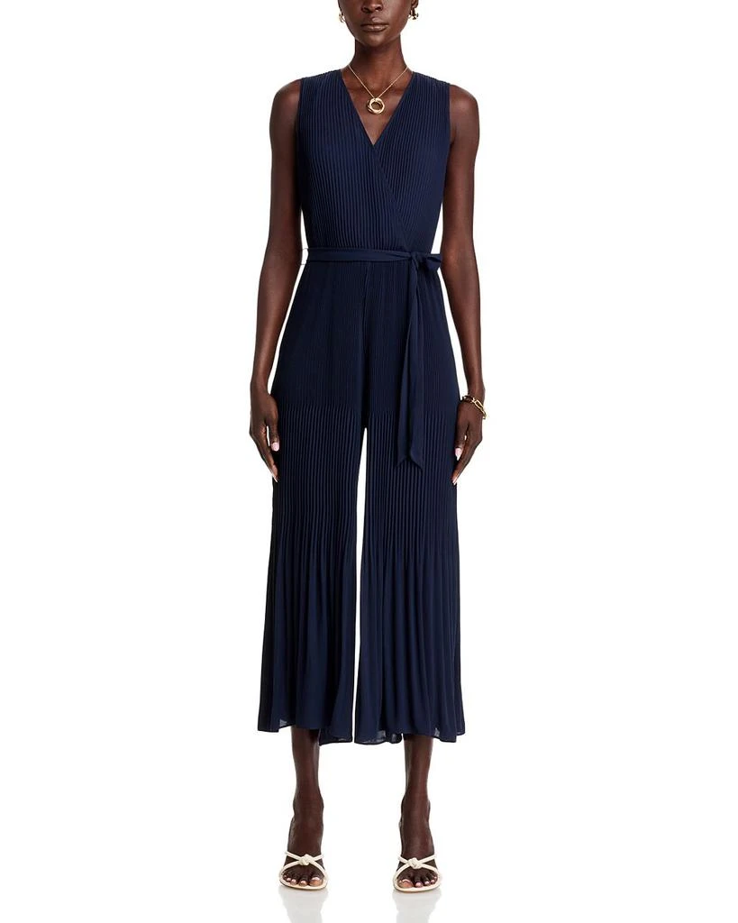 T Tahari Pleated Jumpsuit 7