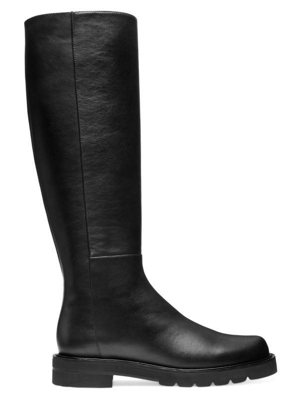 Stuart Weitzman Mila Leather Knee High Boots