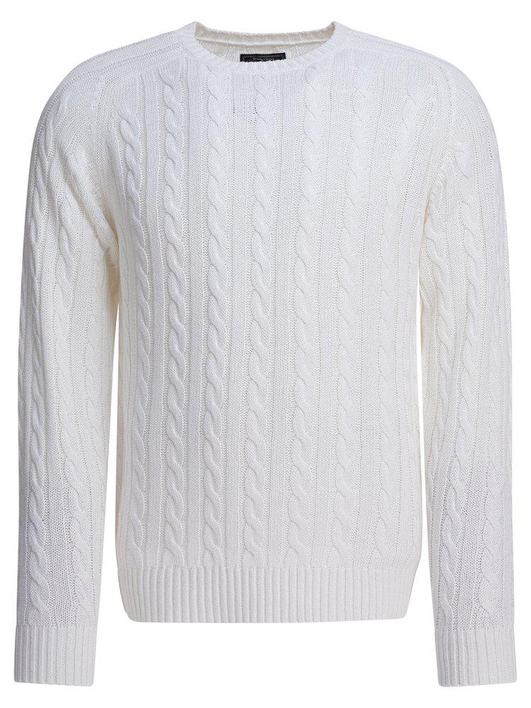 BEAMS PLUS Beams Plus Cable Knit Pullover