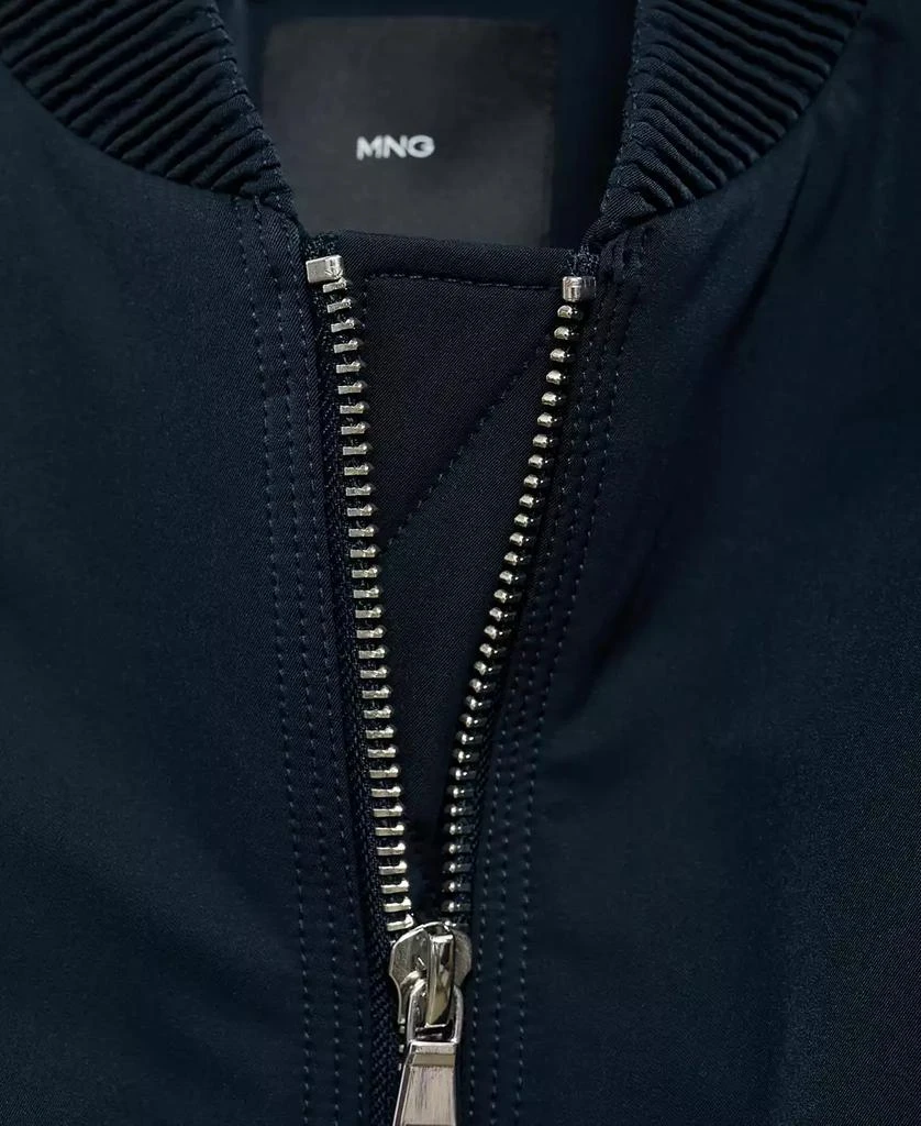 Mango Women's Double Zip Bomber Jacket 4