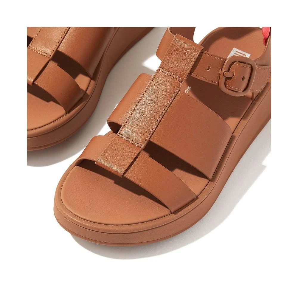 FitFlop Women's F-Mode Leather Flatform Fisherman Sandals 9