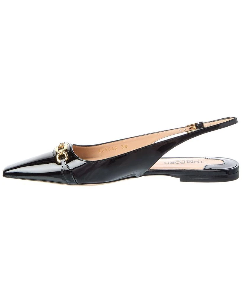 Tom Ford Whitny Patent Slingback Ballerina Flat 2