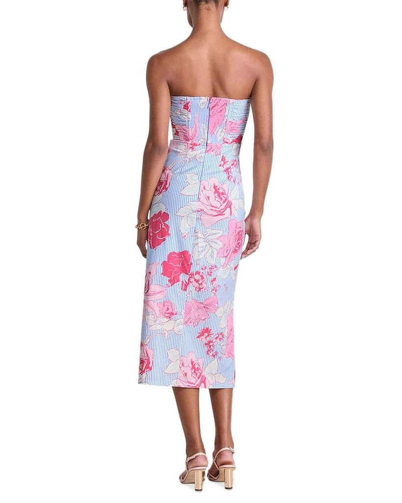 Vineyard Vines Floral Strapless Dress 2