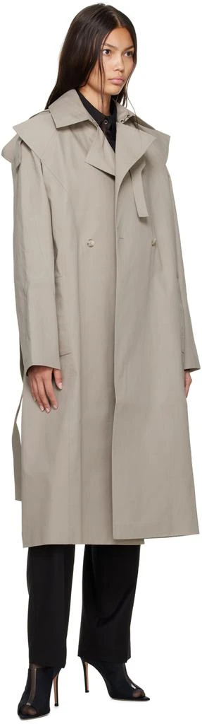 Boyarovskaya Beige NoWaste Trench Coat 4