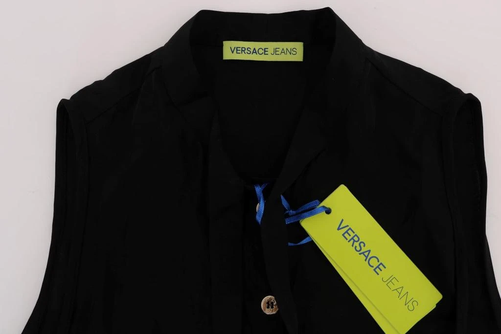 Versace Jeans Chic Sleeveless Shirt Women's Blouse 5