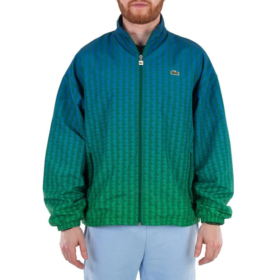 Lacoste Monogram Ombre Showerproof Track Jacket 2